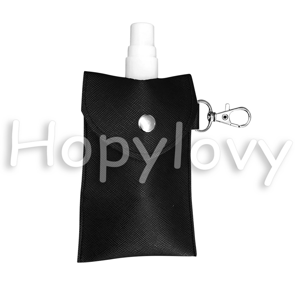 HOPYLOVY Pouch Hand Sanitizer Gantung Unik Polos (Botol Spray 60 ml)