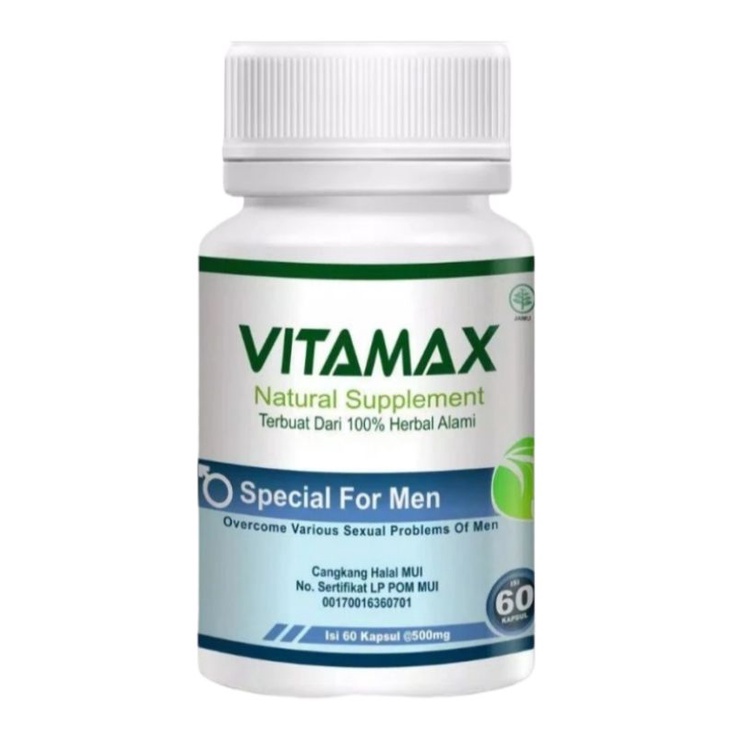 Obat VItamax Original Herbal Kuat Stamina Pria Asli