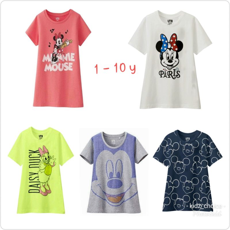 Dress Anak Perempuan UNIQLO 1 2 3 4 5 6 7 8 9 10 Tahun Edisi Disney Kode 071