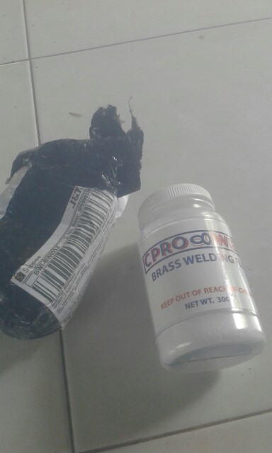 Bahan Campuran Buat Las Kuningan /brass Welding Flux /cpro Weld/bubuk Las/borax Las