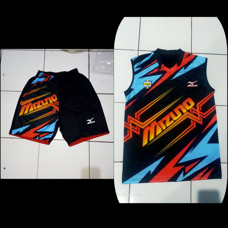 BAJU VOLI. JERSEY STELAN PRINTING