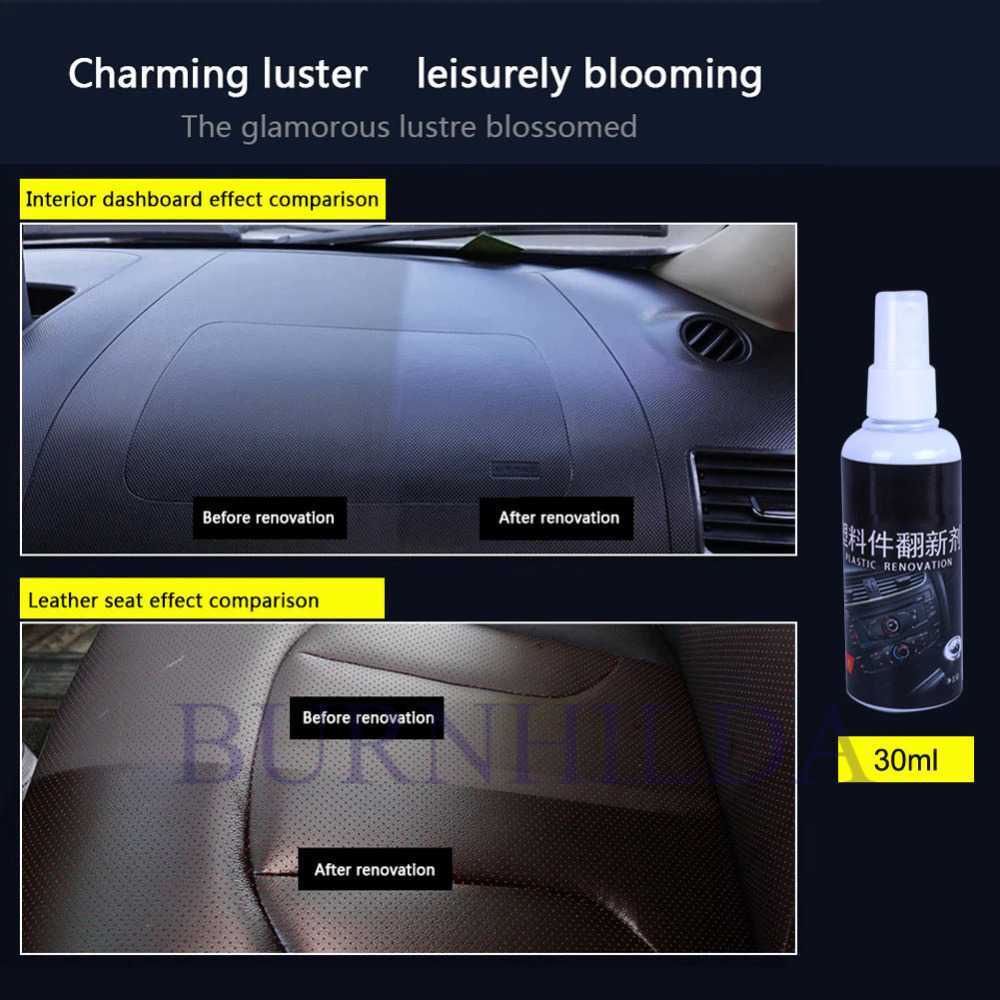 Cream Restorasi Interior Mobil Plastic Wax 30ml