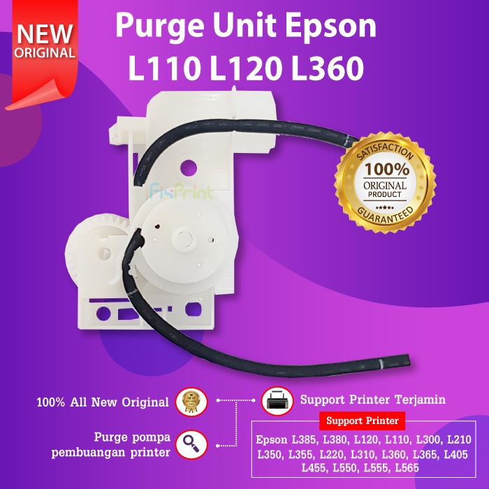 Purge Unit Pompa Printer Epson L121 L210 L405 L455 L485 L550 L555 L565