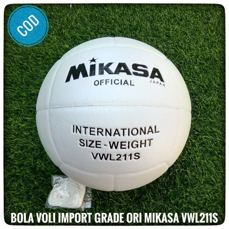 Bola Voli Import Grade Ori Mikasa | Bola Voli Mikasa VWL211S & VWL210S | Voli Mikasa Putih