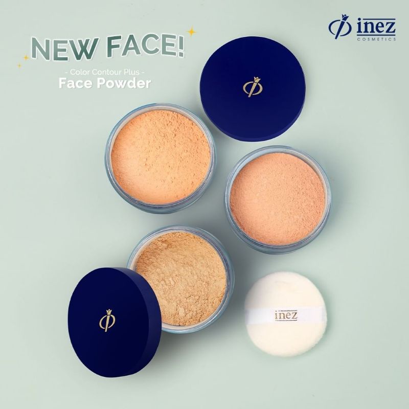 INEZ Color Contour Plus Face Powder 30g