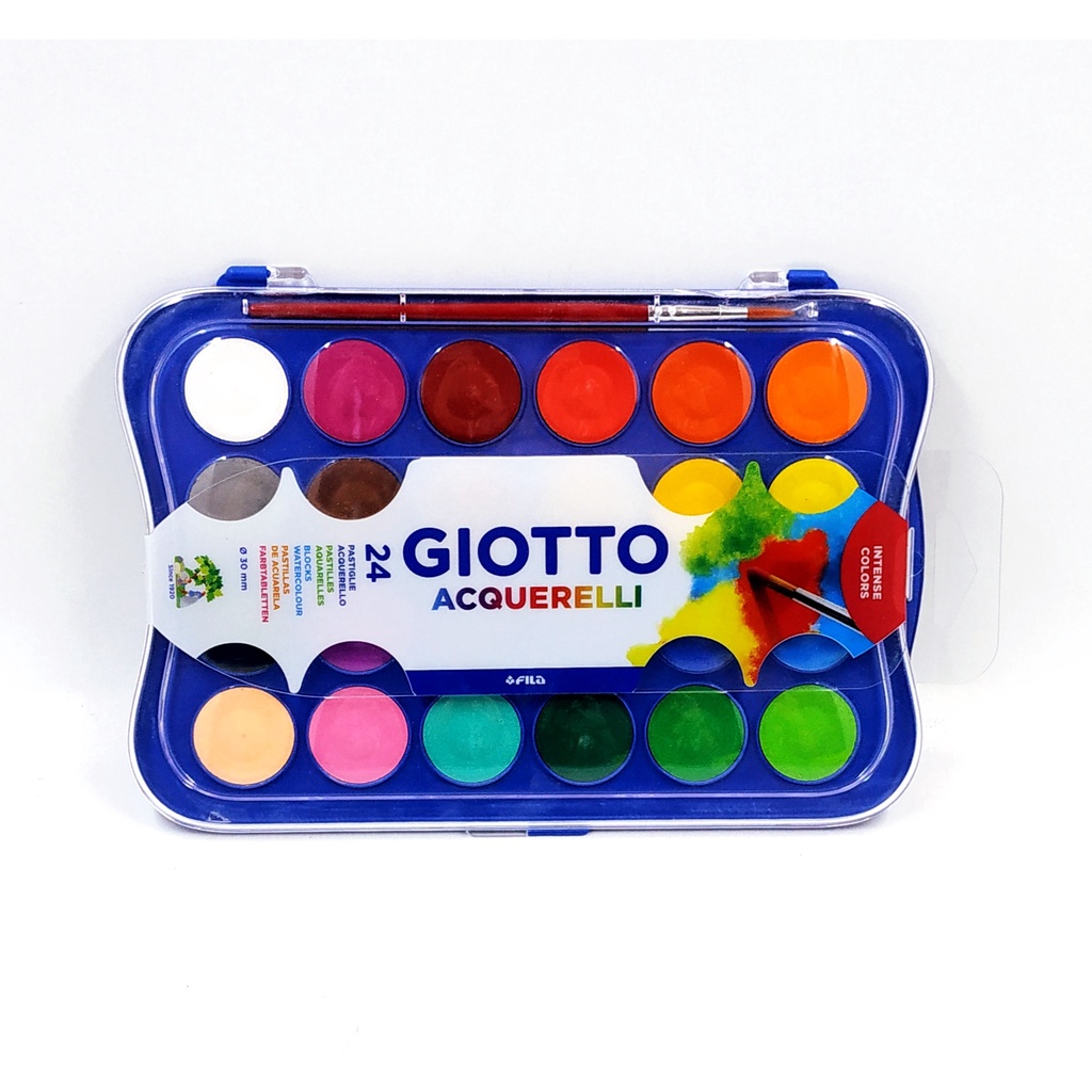 

Gramedia Jayapura - Giotto Watercolor Blocks 30mm 24