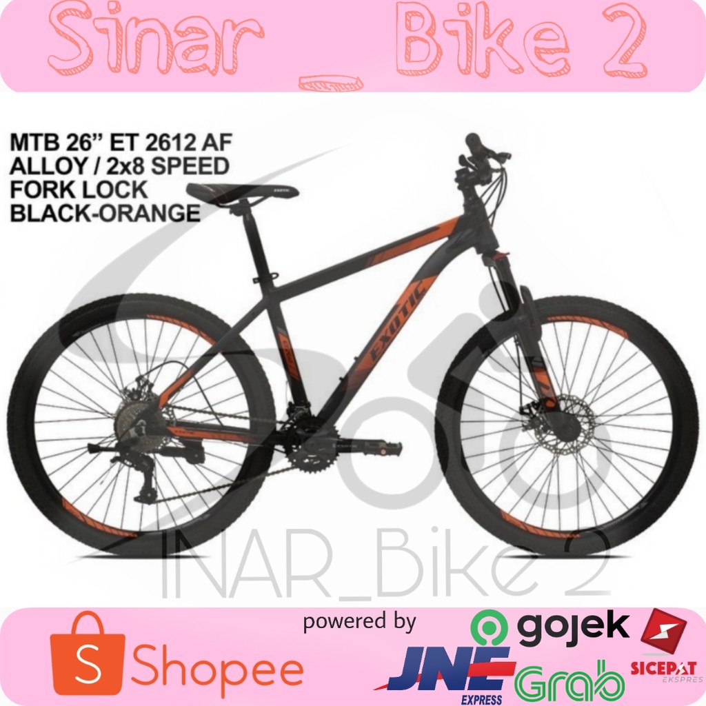 Sepeda Gunung Mtb 27,5Inch Exotic Et 2612 Af Alloy