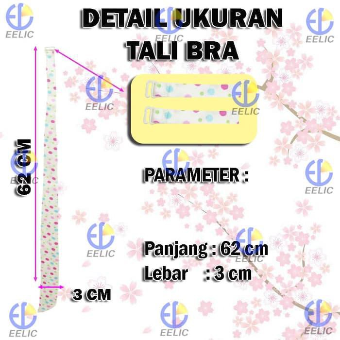 EELIC TAB-011 PENGAIT BRA TALI BRA LEHER TALI BRA LEHER PITA STRAPLESS 