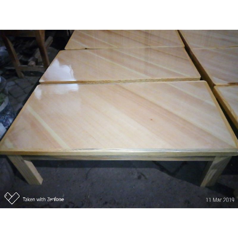 meja lesehan/meja belajar/meja warung/cafee dll