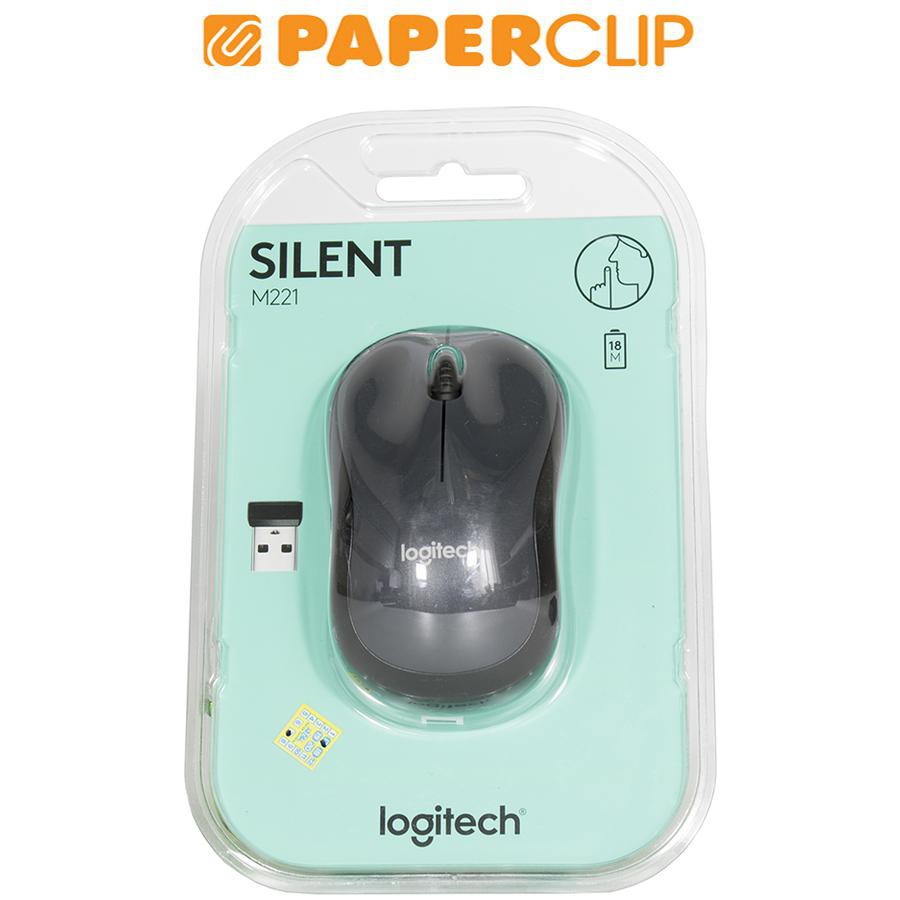 MOUSE LOGITECH M221 CHARCOAL