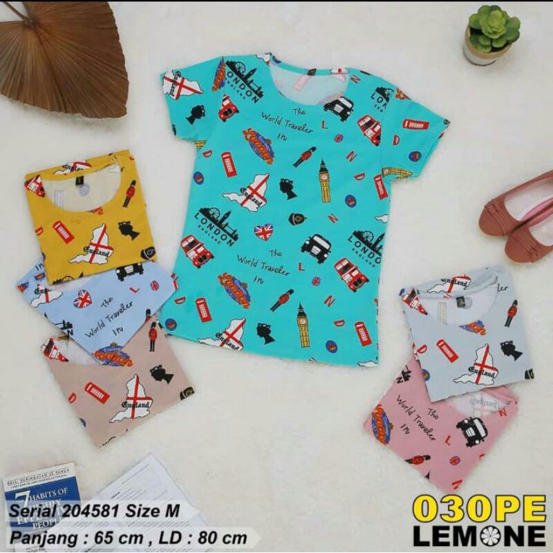 Lemone Kaos anak Kode 030PE