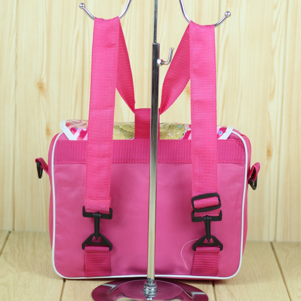 Tas Ransel Selempang 2 in 1 Lol Pink Tas Sekolah Anak Perempuan Multi Fungsi Keren Lucu Berkualitas