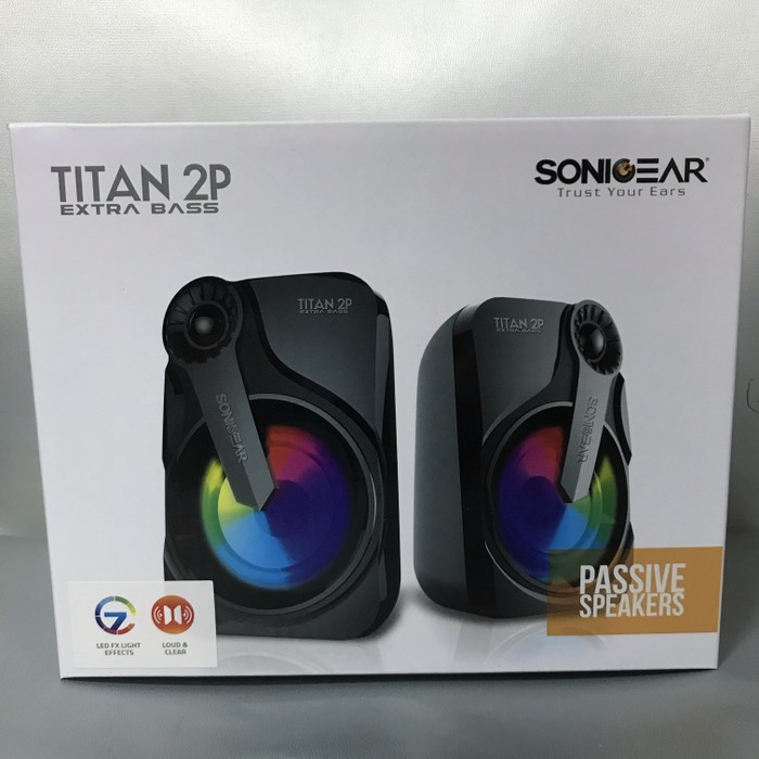 SPEAKER SONICGEAR TITAN 2P / Passive Speakers / Extra Bass