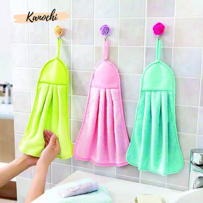 Hand Towel Kain Lap Tangan Warna Polos Handuk Kain Lap Tangan Polos