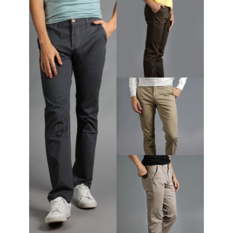 Celana Lois Original Chino Chinos Melar slimfit stretch SLS690DB SLS690DG SLS690KH SLS690BG