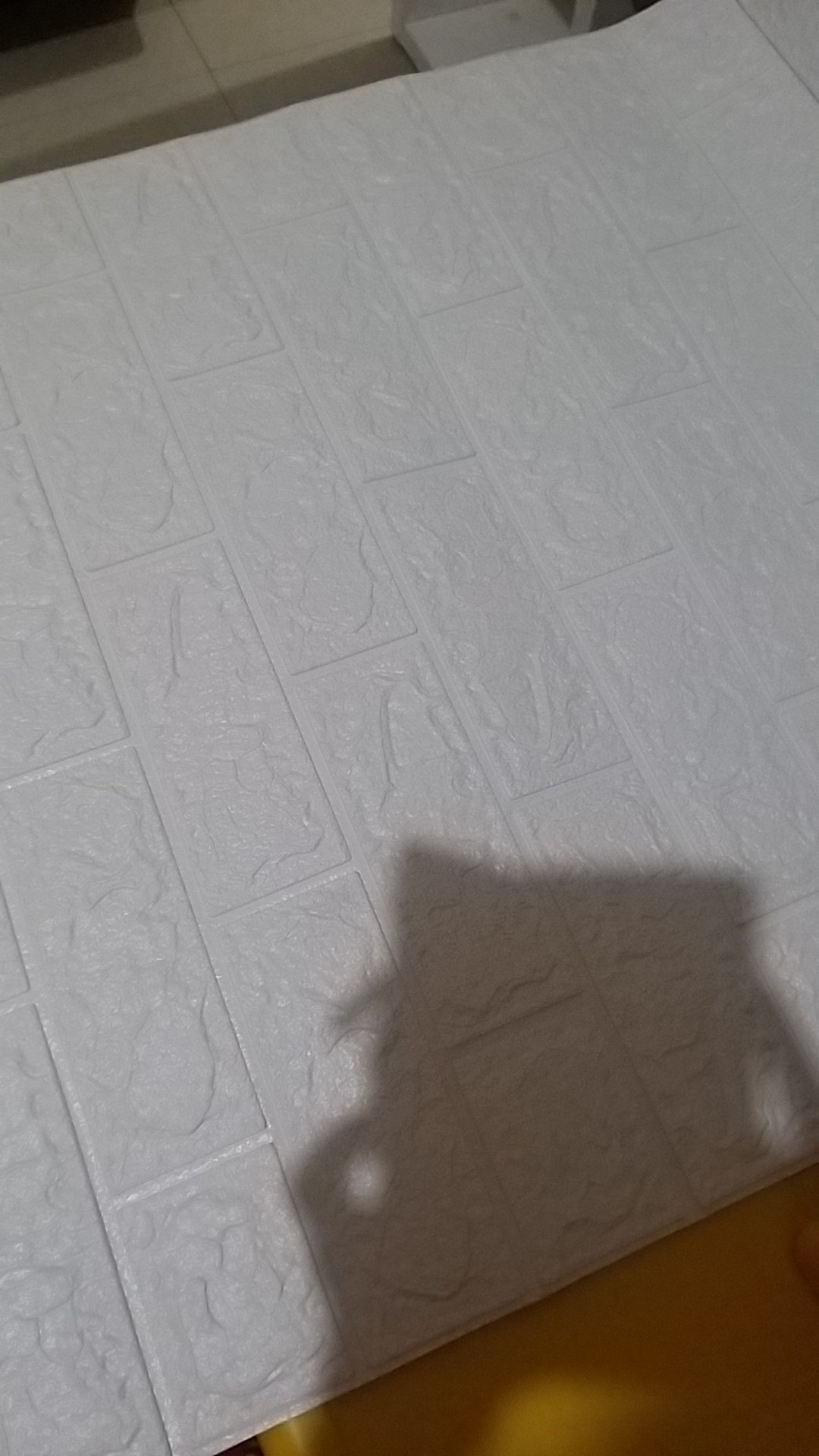 Wallpaper 3d Foam Batu Bata Modern Ukuran 70x77 Wall Sticker Interior