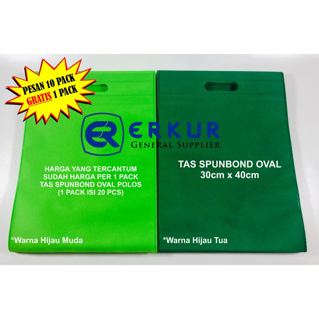 

Tas Spunbond Oval 30x40cm / Goody Bag / Goodie Bag / Eco Bag / Tote Bag Polos / Tas Spunbond Polos