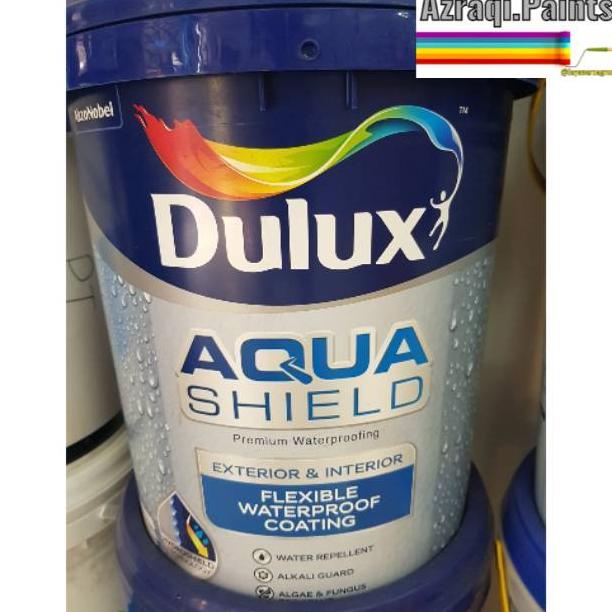 CAT WATERPROOF DULUX AQUA SHIELD PAIL 25KG TAHAN AIR