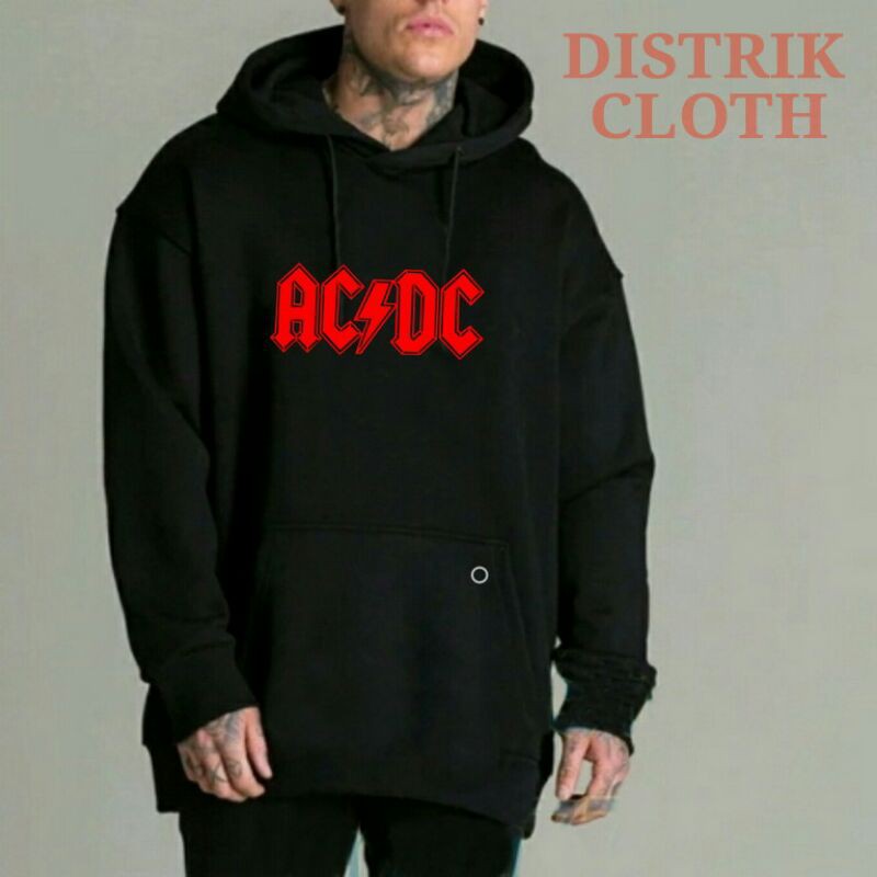 Jaket Hoodie AC DC band musik