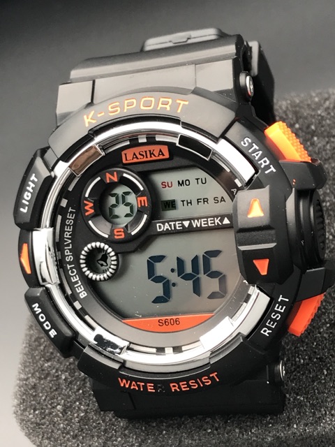 Jam Tangan Sport digital Dewasa Pria Anti Air 50M