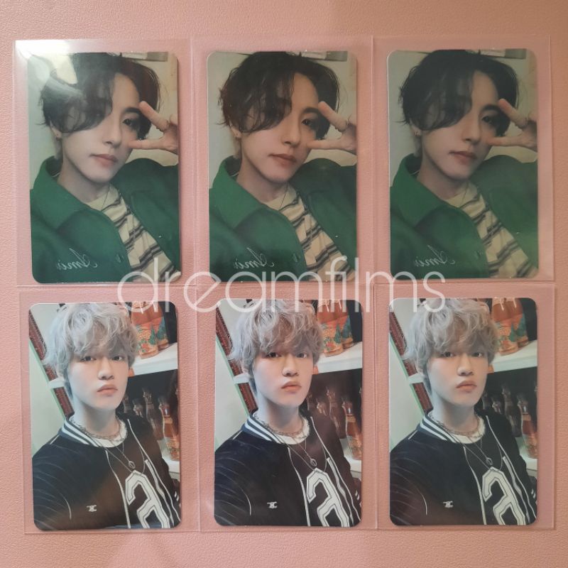 [ready] renjun & chenle hot sauce smglobalshop sgs photocard pc