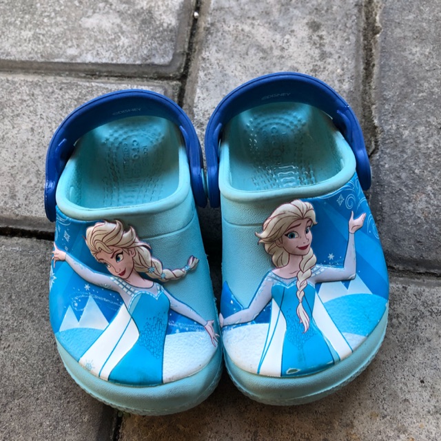 Original Sandal anak  Crocs Frozen toddler (Preloved)