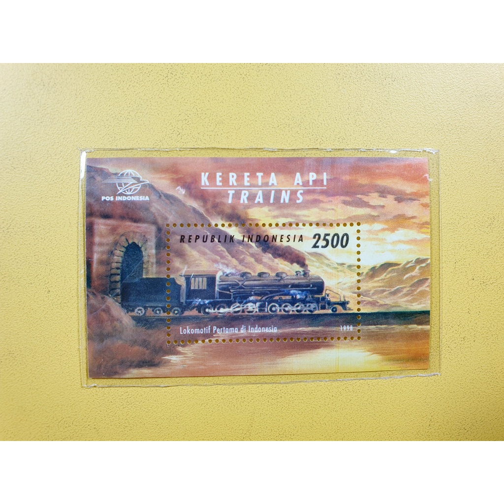

Perangko Souvenir Sheet Kereta Api 1998