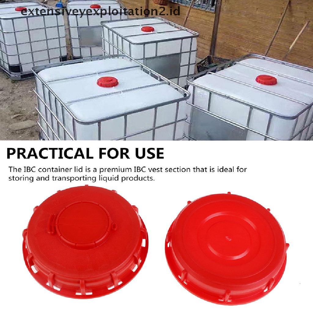 (Hotter1) Tangki Air Ibc Plastik Merah