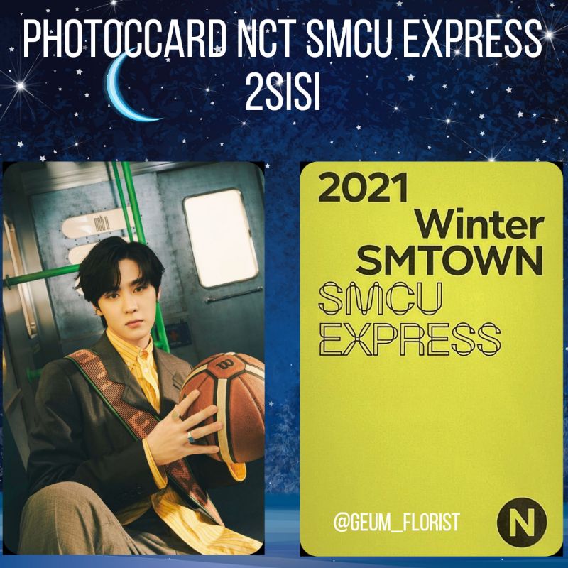 [READY STOCK] PHOTOCARD SMTOWN WINTER SMCU EXPRESS 2021 UNOFFICIAL 2SISI