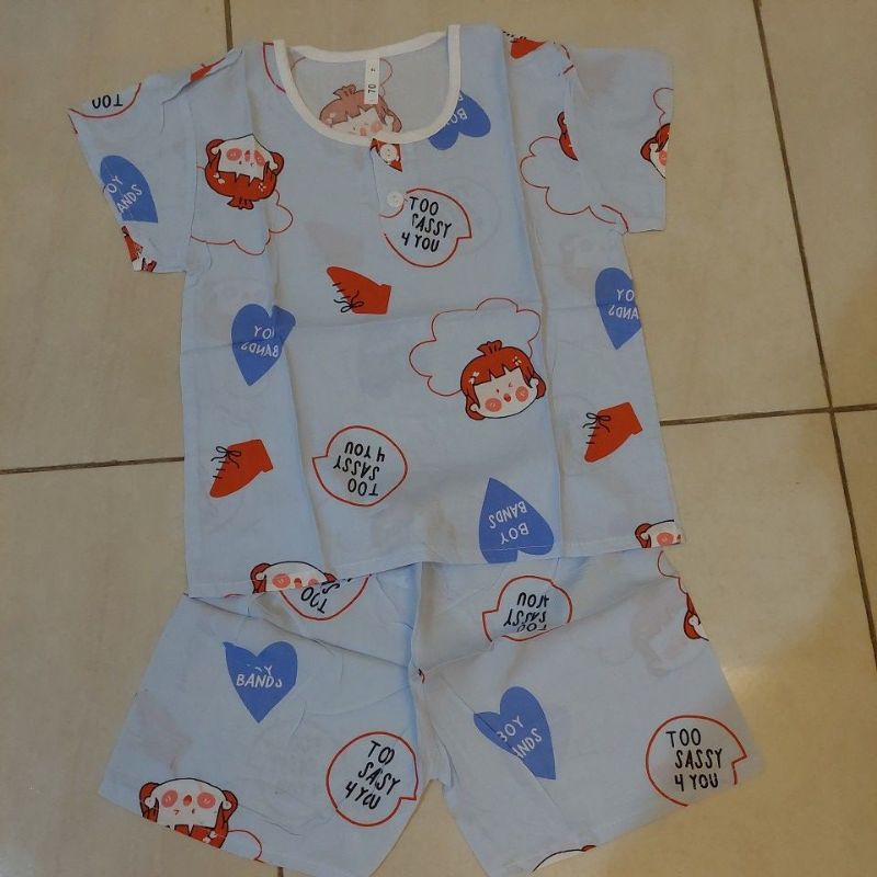 piyama import rayon anak perempuan