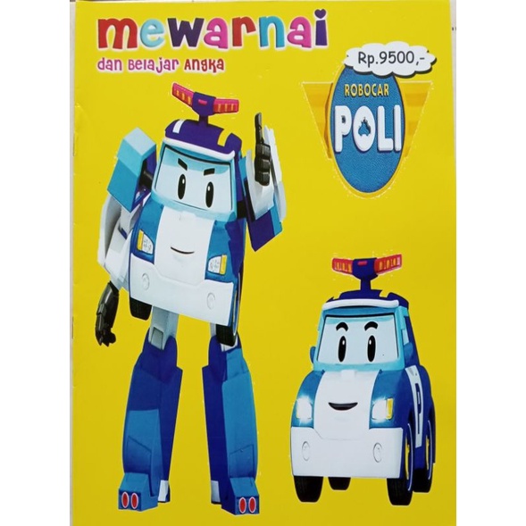 

BUKU MEWARNAI ROBOCAR POLI