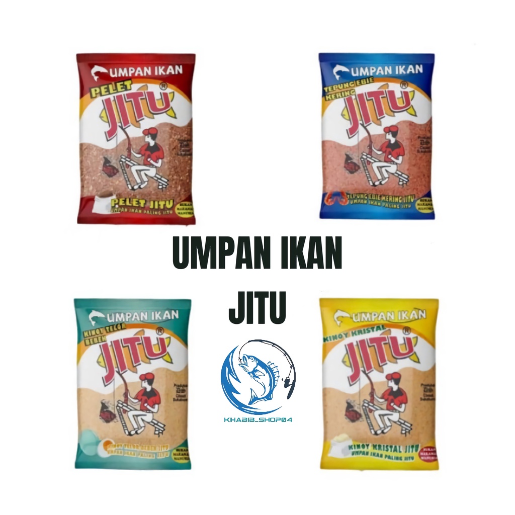 Umpan Ikan Jitu Umpan Pelet Jitu Umpan Pancing Jitu