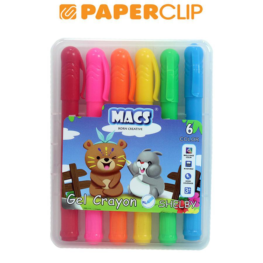 

GEL CRAYON MACS 80064 6C