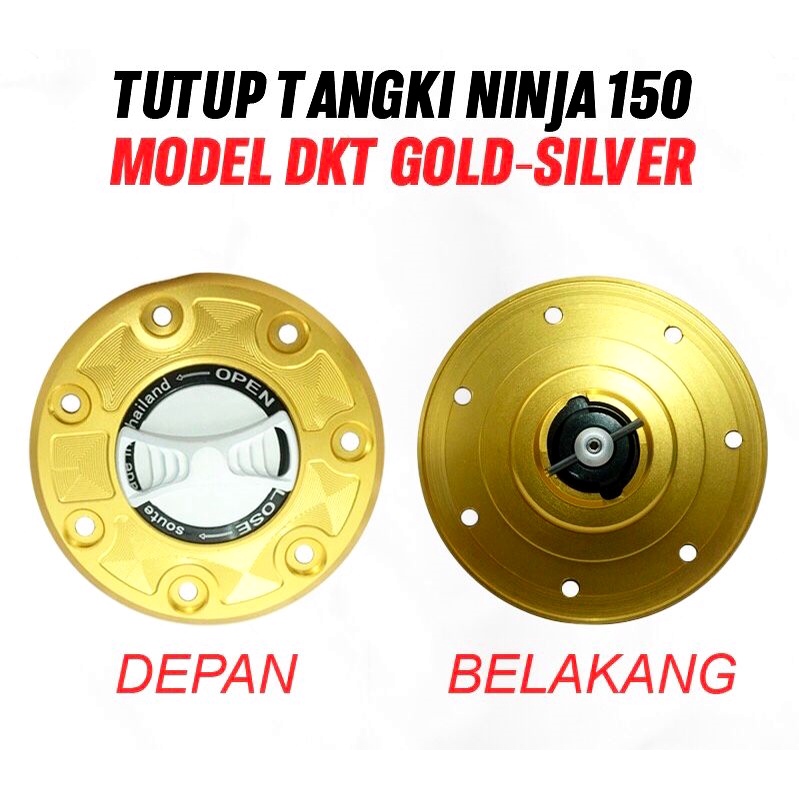 tutup tangki NINJA R- NINJA RR NEW-NINJA RR LAMA -NINJA SS TUTUP TANGKI CNC NINJA 150CC