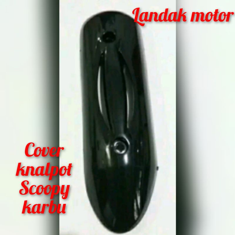 Cover knalpot Honda Scoopy Karbu
