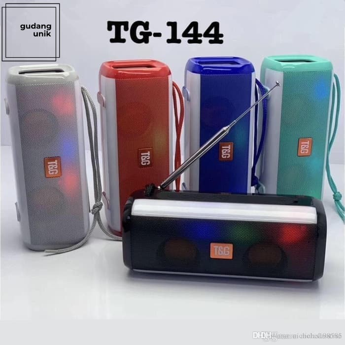 SPEAKER BLUETOOTH TG144 WIRELESS PORTABLE ID0001