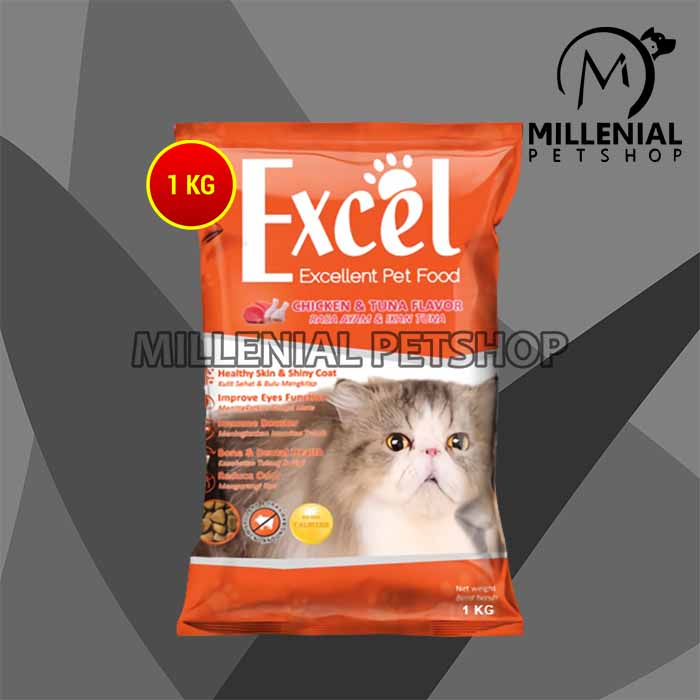 Makanan Kucing Excel Cat Food 1 KG