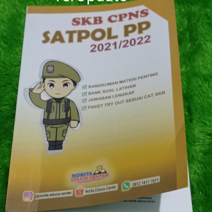 

PROMO TERMURAH Buku Drill Soal SKB SATPOL PP CPNS 2021/Original-Terupdate- Komplit KPL040