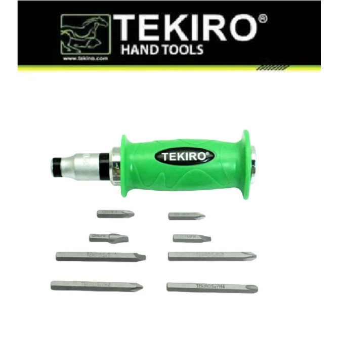 TEKIRO Obeng Ketok 9 Pcs / Impact Driver Set 9pcs