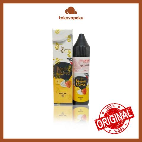 BANANALICIOUS SALT BANANA LICIOUS SALT 15ML PITA CUKAI