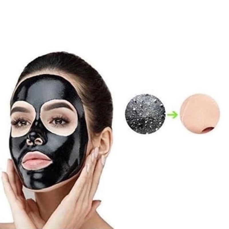 Hanasui Naturgo Peel Off Mask Tube Masker Lumpur Penghilang Komedo Pencerah Kulit