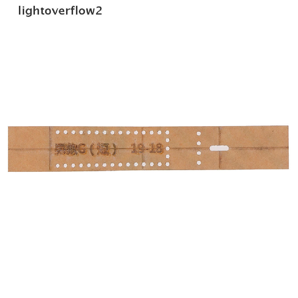 (Light2) Strap Jam Tangan Akrilik Transparan Diy