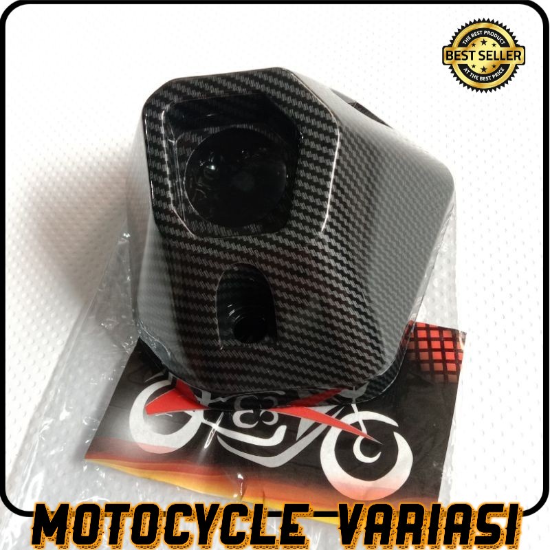 Paket cover knalpot + corong knalpot honda adv 150 carbon