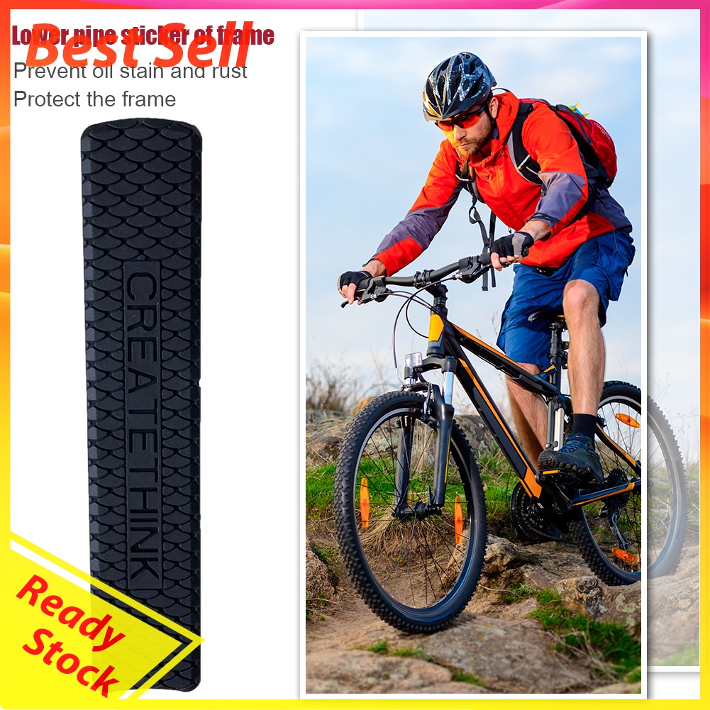 Road Bicycle Frame Downtube Scratch-Resistant Sticker MTB Chain Frame Guard