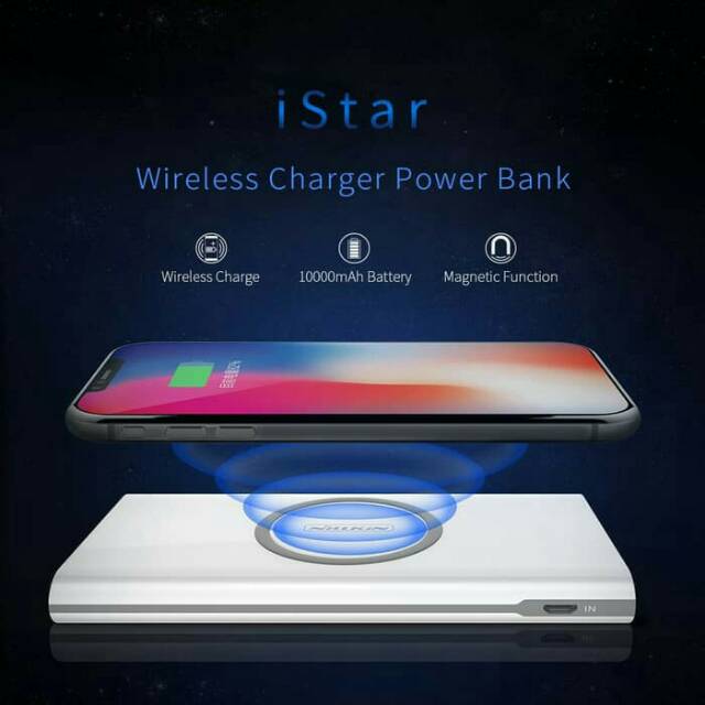 Nillkin Power Bank (iStar)-Wireless Charger & Power Bank