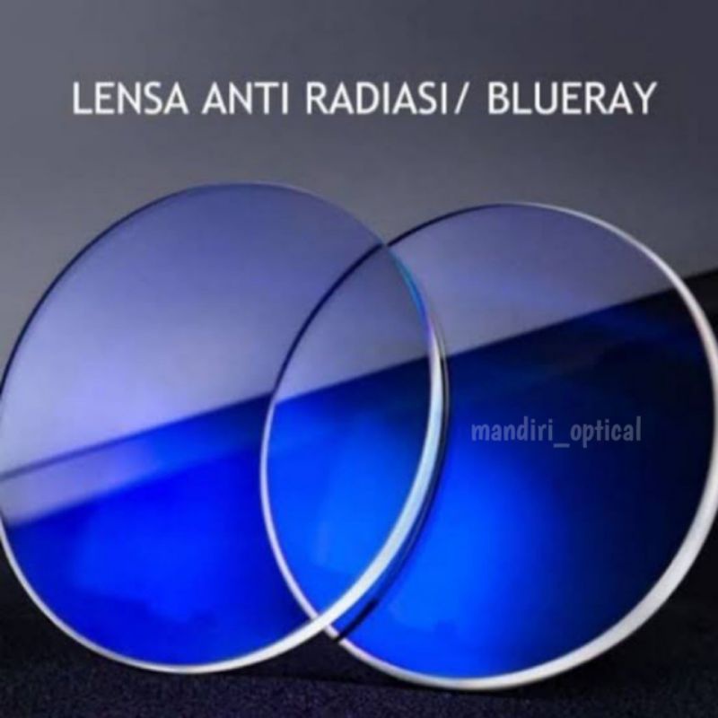 LENSA TAMBAHAN ANTI BLUERAY PHOTOCROMIC ( PAKET LENGKAP )