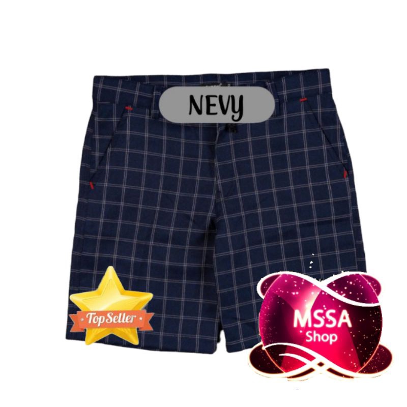 Celana panjang tartan pria original Kotak-Kotak Cowok Premium Mssa Size 28-40