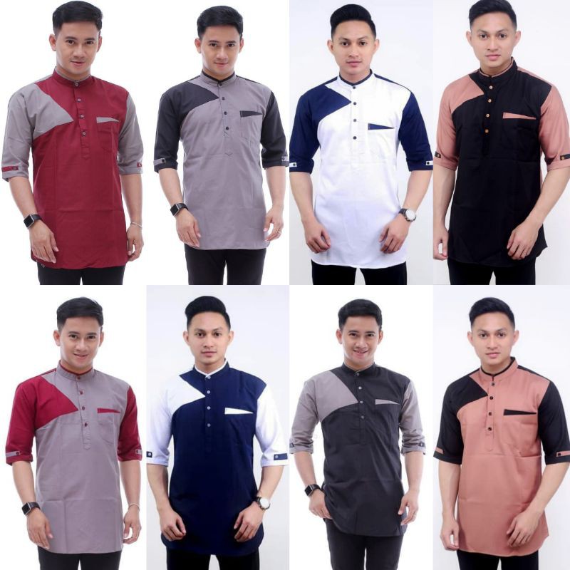 BAJU KOKO LENGAN PENDEK MODEL TERBARU