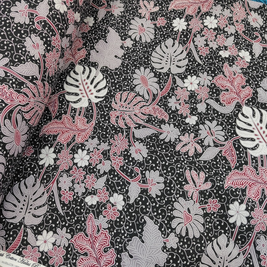 KAIN BATIK KATUN HALUS METERAN GRADE PREMIUM MOTIF JANDA BOLONG KECIL COCOK UNTUK ATASAN BAWAHAN SER