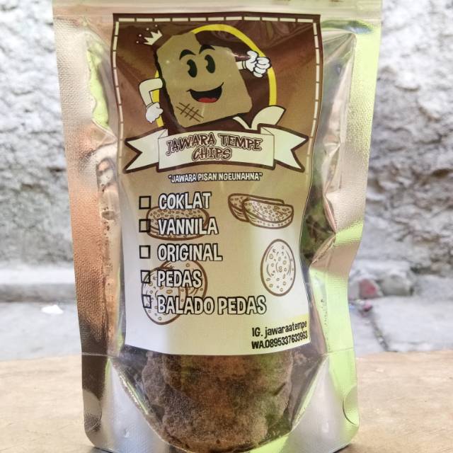 

Keripik Tempe coklat